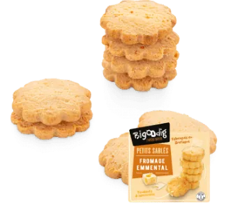 Petits sablés fromage emmental
