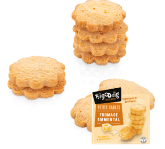 Petits sablés fromage emmental