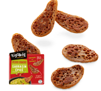 Petits cracks Sarrasin épicé